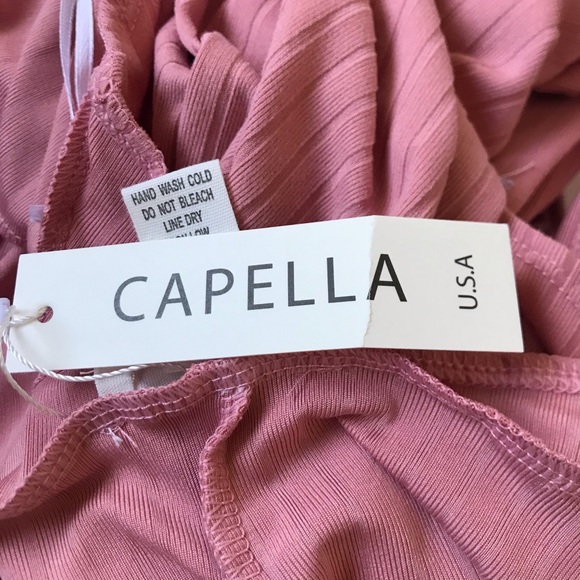 CAPELLA Women’s Mauve 1 Piece Jumpsuit - Picture 5 of 8